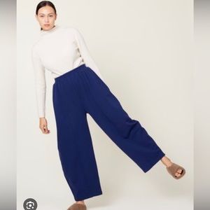 Ilana Kohn terry Abe Navy blue pants XXS
